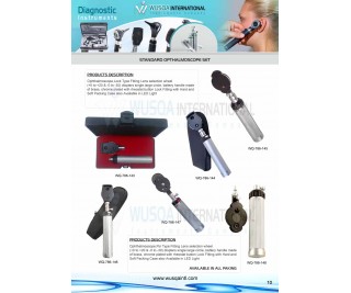 Conventional Ophthalmoscope Set